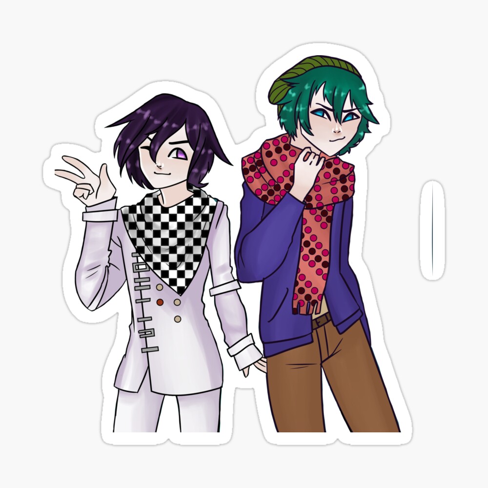 Kokichi And Sou Danganronpa And Your Turn To Die Spiral Notebook By D0llchild Redbubble