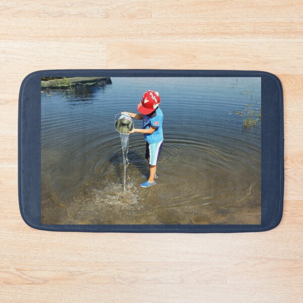 Item preview, Best Fun Ever - Child Playing In Water designed and sold by Debbie Oppermann.