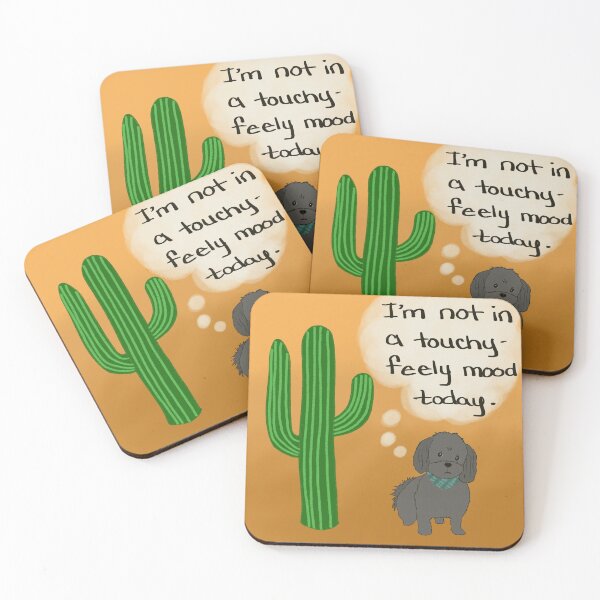 Item preview, Not in a Touchy Feely Mood designed and sold by draftinglizard.