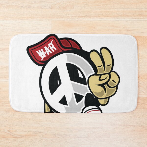 Item preview, World Peace No to World War 3 designed and sold by ReignGFX.