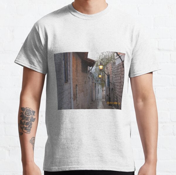 Israel, Alley, Street Lights Classic T-Shirt