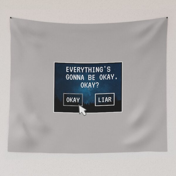 Item preview, Ok Mental Health Cute Funny Gift Sarcastic Happy Fun Introvert Awkward Geek Hipster Silly Inspirational Motivational Birthday Present  designed and sold by EpsilonEridani.
