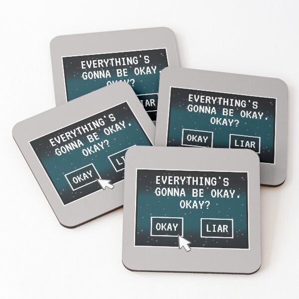 Item preview, Mental Health Okay Cute Funny Gift Sarcastic Happy Fun Introvert Awkward Geek Hipster Silly Inspirational Motivational Birthday Present  designed and sold by EpsilonEridani.