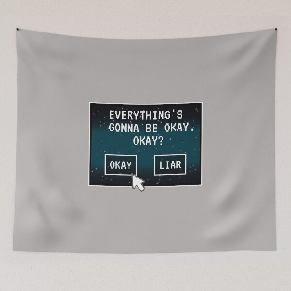 Item preview, Mental Health Okay Cute Funny Gift Sarcastic Happy Fun Introvert Awkward Geek Hipster Silly Inspirational Motivational Birthday Present  designed and sold by EpsilonEridani.