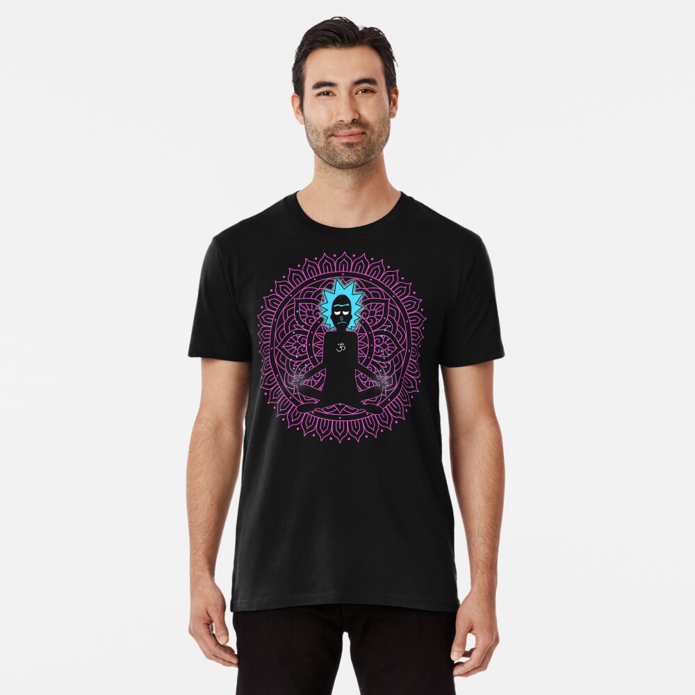 Rick Sanchez Holy Scientist Premium T-Shirt
