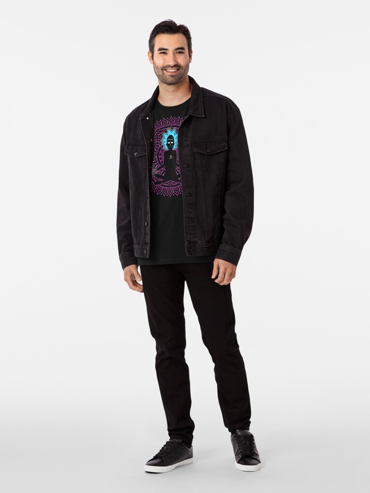 Alternate view of Rick Sanchez Holy Scientist Premium T-Shirt