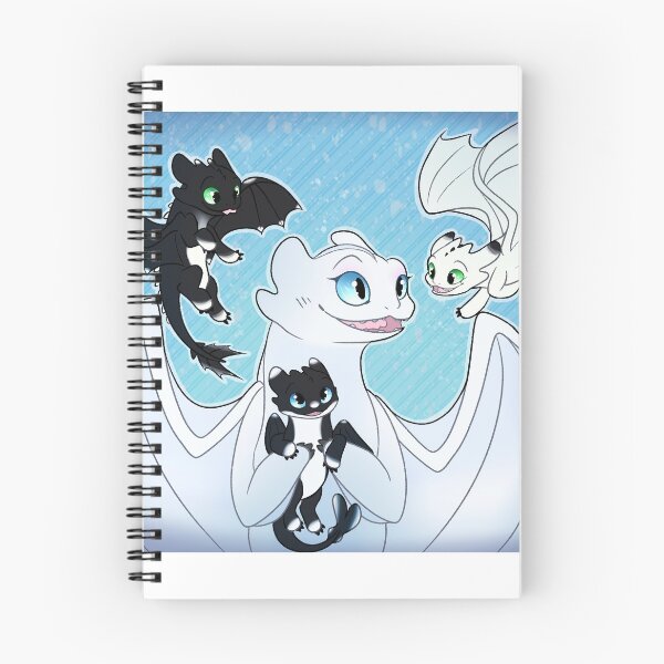 Item preview, Light fury with kids! designed and sold by Logan Love.