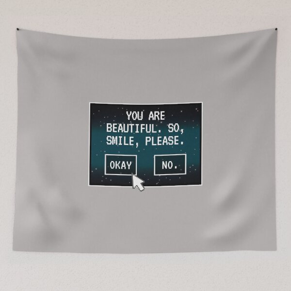 Item preview, Mental Health Smile Cute Funny Gift Sarcastic Happy Introvert Awkward Geek Hipster Silly Inspirational Motivational Birthday Present  designed and sold by EpsilonEridani.