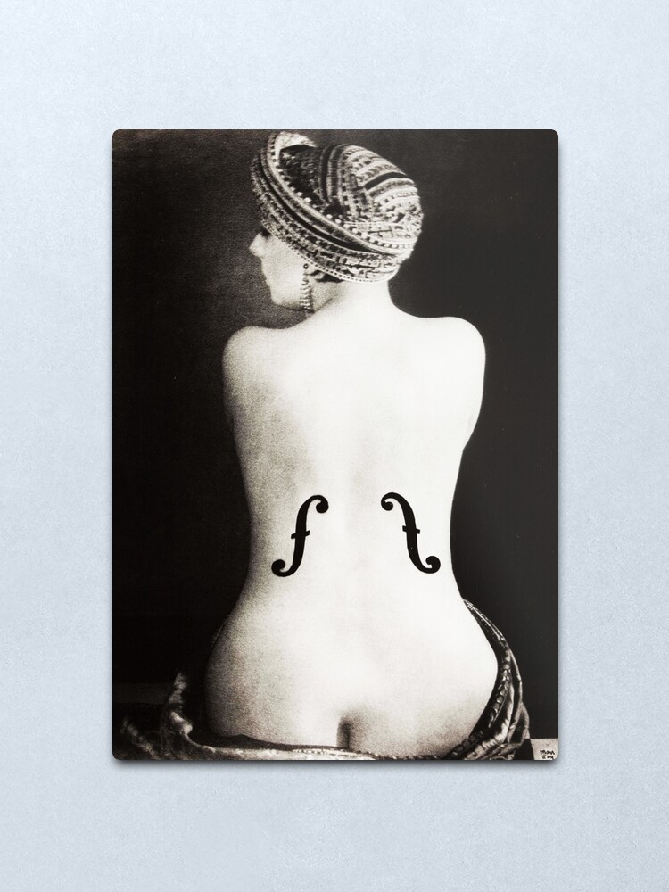 Alternate view of HIGH RESOLUTION Le Violon d’Ingres Man Ray Metal Print