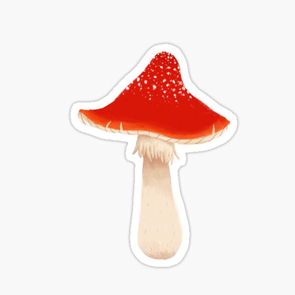 flippiger Giftpilz Sticker