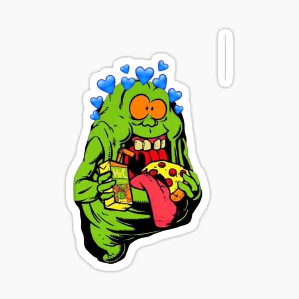Cazafantasmas slimer Pegatina