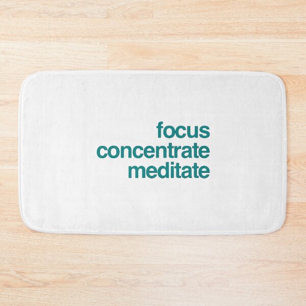 Item preview, Yoga - Focus Concentrate Meditate designed and sold by Rhu Creations.