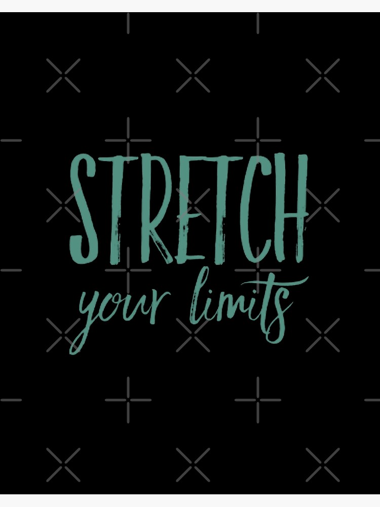 Yoga Pilates - Stretch your limits Art Board Print for Sale by Rhu  Creations