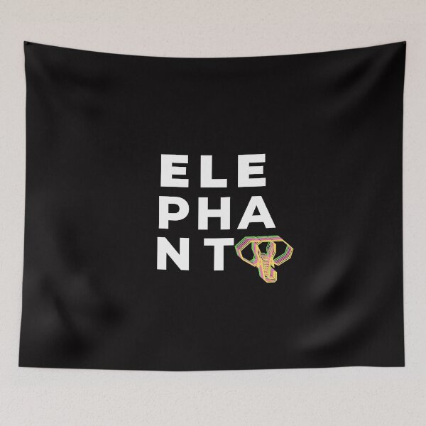 Item preview, Elephants Love Pet Funny Happy Sarcastic Cute Inspirational Spiritual Animal Birthday Gift designed and sold by EpsilonEridani.