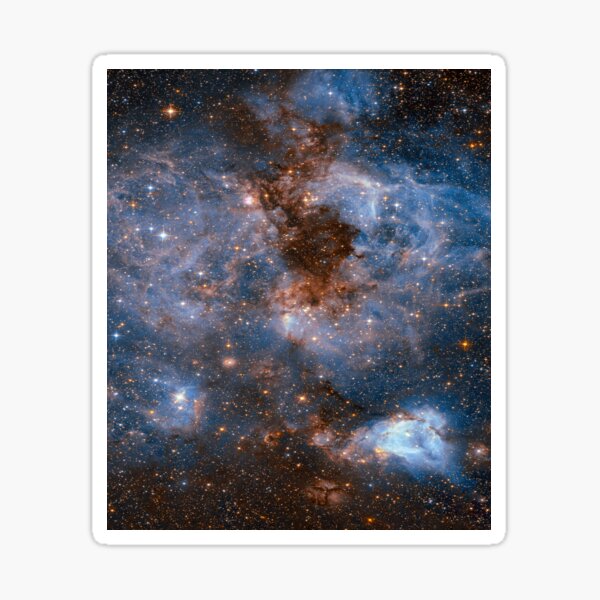 Galaxy plasma storm by Blacklinesw9 Sticker