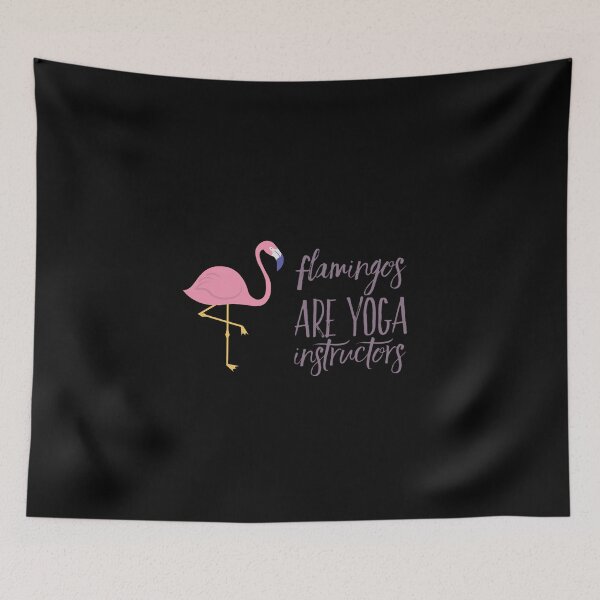 Item preview, Funny Yoga Design - Flamingos are yoga instructors designed and sold by Rhu Creations.