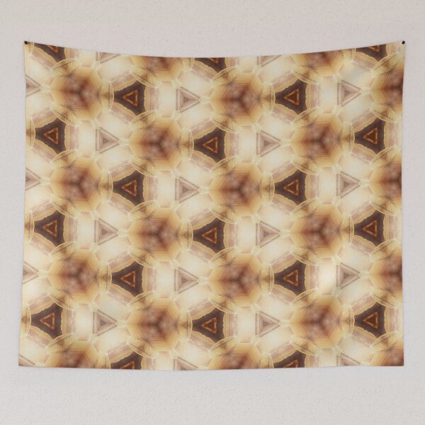 Item preview, The brown shapes abstract by Code03 designed and sold by Code03.