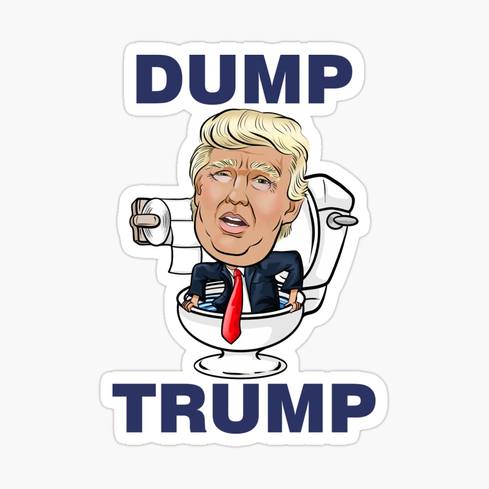 Funny Dump Trump Toilet Cartoon Funny Dump Trump Toilet Cartoon
