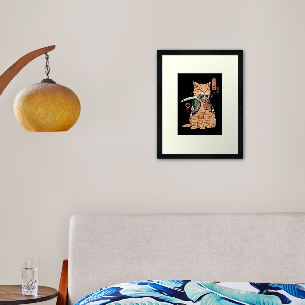 Catana Framed Art Print
