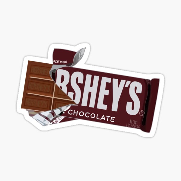 Chocolate Bar Stickers 