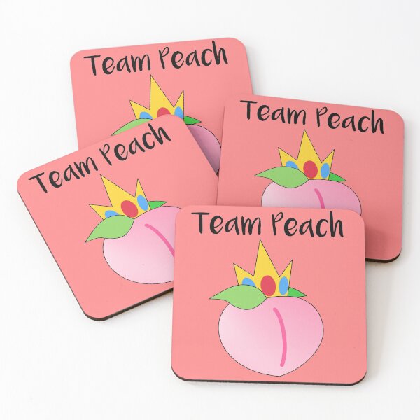 Item preview, Team Peach designed and sold by HereOnZeme.