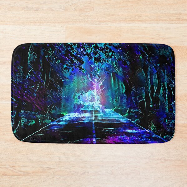 Item preview, Blacklight Night on Aurora Road designed and sold by Alyxandre.