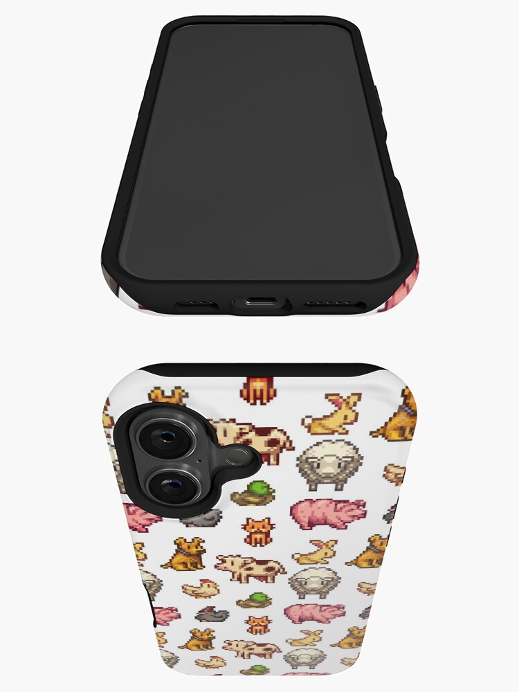 Aperçu 3 sur 4. Coque iPhone avec l'œuvre animaux de la vallée de stardew créée et vendue par ElliottBryan.