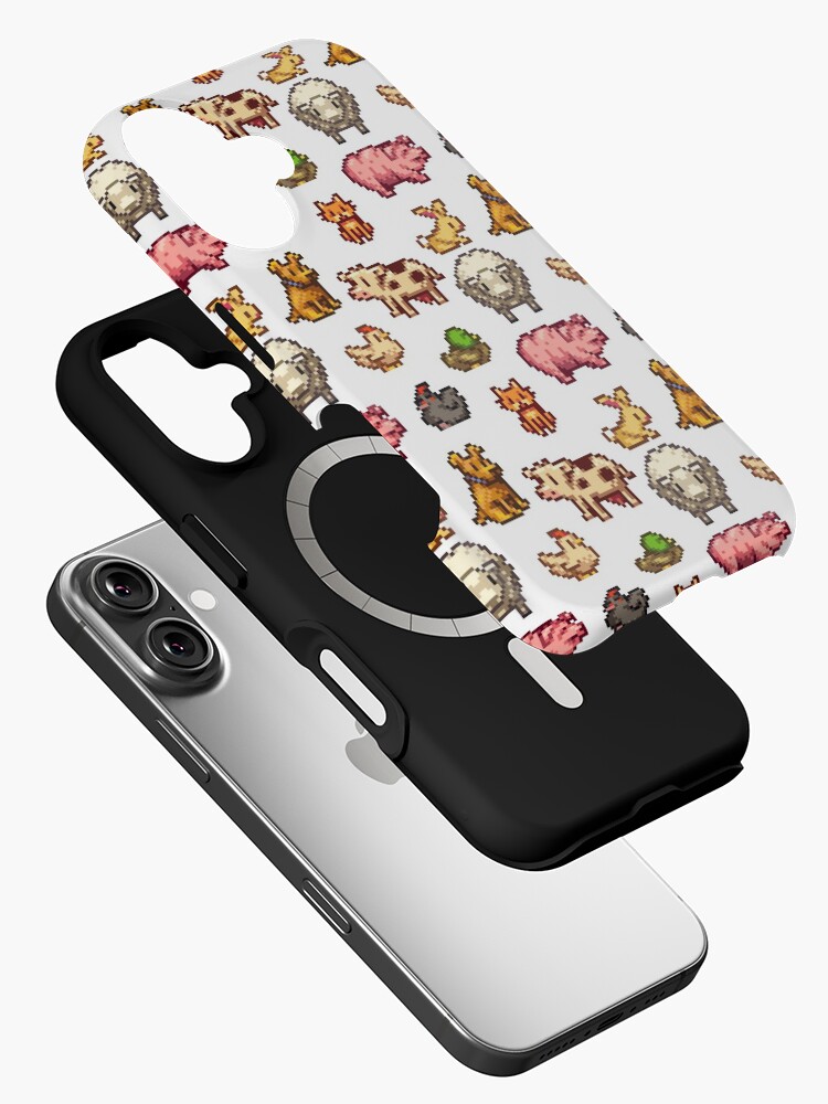 Aperçu 2 sur 4. Coque iPhone avec l'œuvre animaux de la vallée de stardew créée et vendue par ElliottBryan.