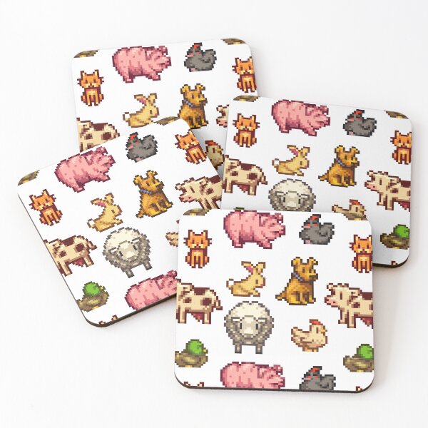 Item preview, stardew valley animals designed and sold by elliottbryan.