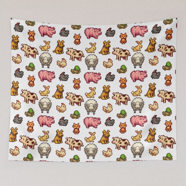 Item preview, stardew valley animals designed and sold by elliottbryan.