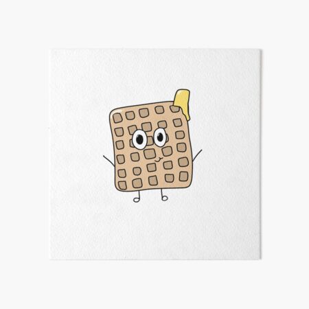Aperçu de l'œuvre Gaufre mignonne avec un chapeau de beurre fondant créée et vendue par PaulinaS.
