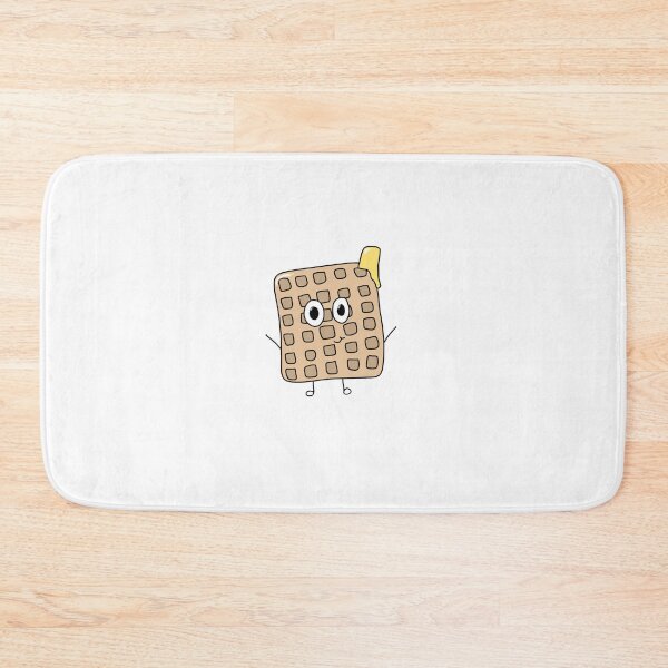 Item preview, Cute Waffle With a Melting Butter Hat designed and sold by PaulinaS.