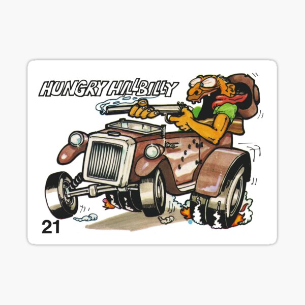 Hot Rod Series 13 Sticker Pack gtmat el camino f body vintage samba mad max