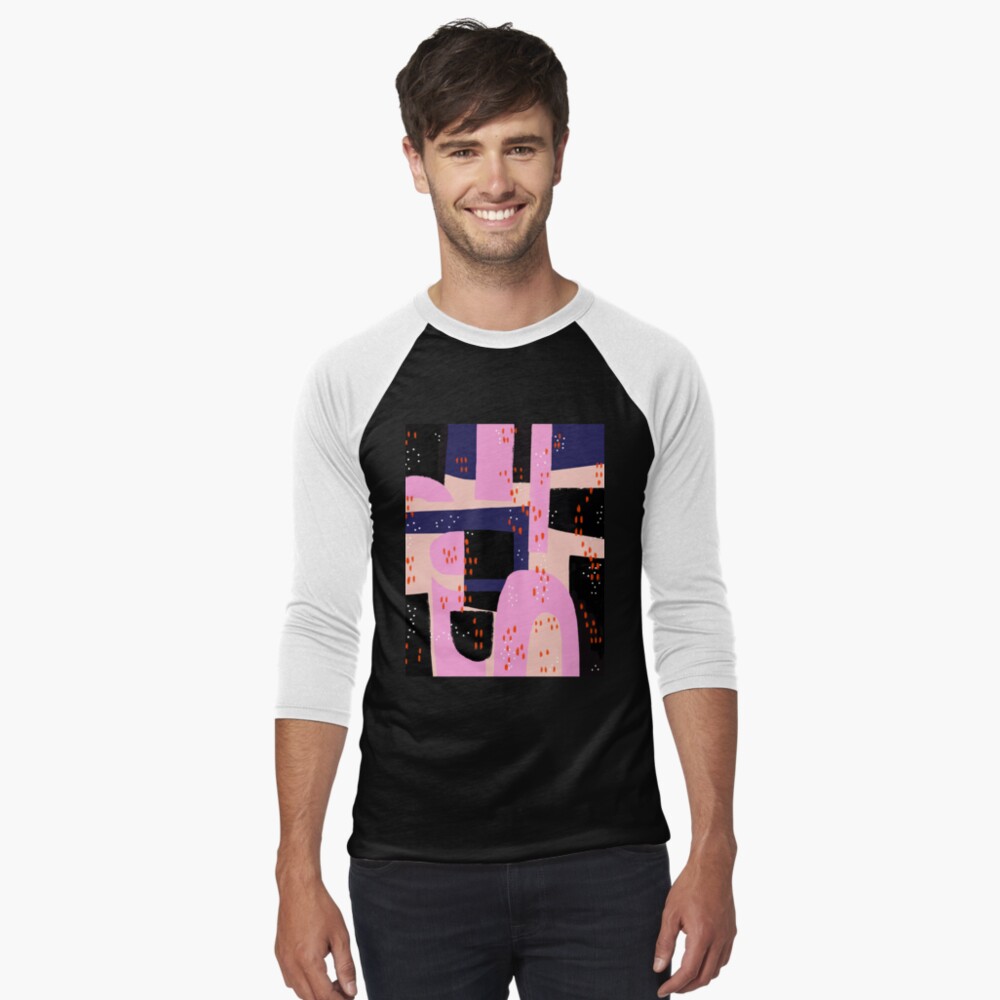 Item preview, Baseball ¾ Sleeve T-Shirt designed and sold by melaniebiehle.
