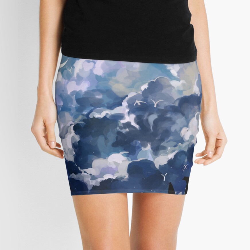 the sky-wanderer. Mini Skirt
