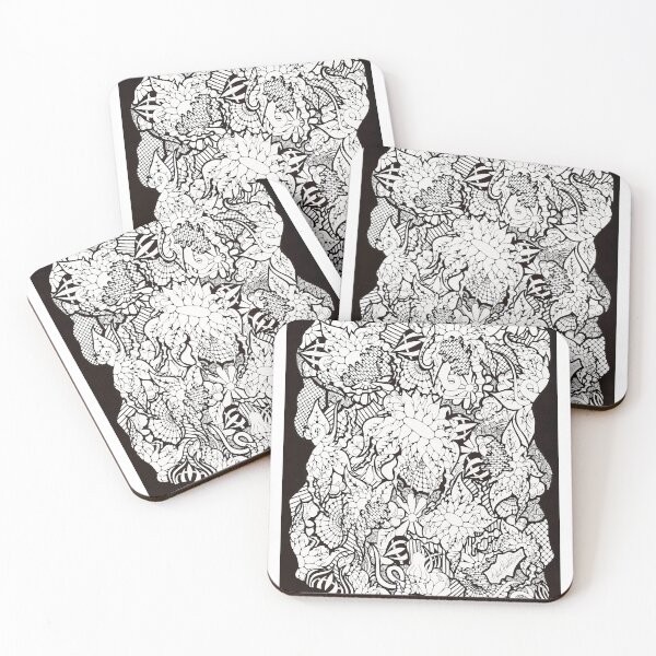 Item preview, A Jungle of Flowers designed and sold by Britni Houchin.