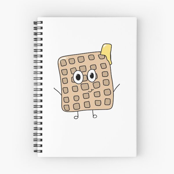 Item preview, Cute Waffle With a Melting Butter Hat designed and sold by PaulinaS.
