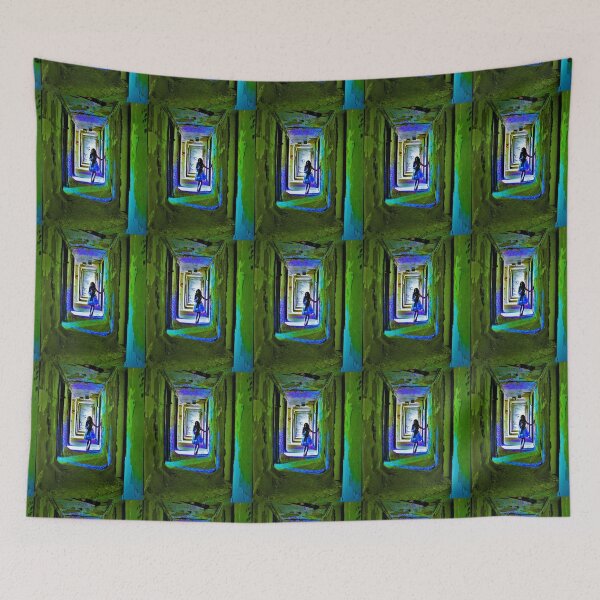 Item preview, Warm Hallway designed and sold by michaelsauerart.