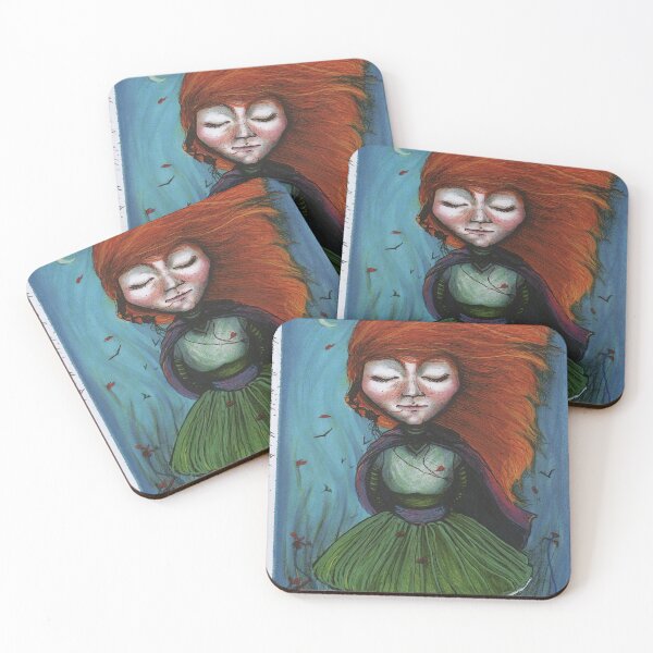 Item preview, The Girl, the Moon & the Night designed and sold by Melanie de Boehmler.