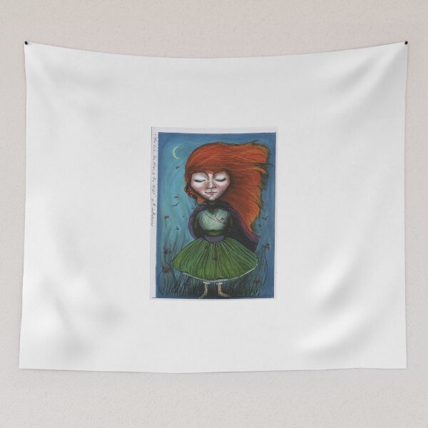 Item preview, The Girl, the Moon & the Night designed and sold by Melanie de Boehmler.