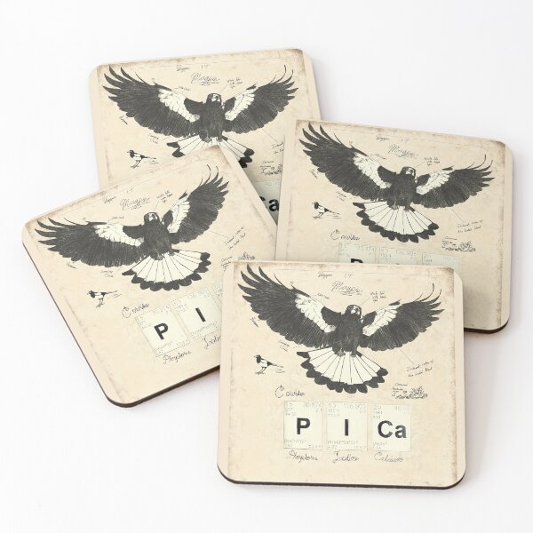 Item preview, noun Pica: Commonly known as the Magpie designed and sold by Shadowsantos.