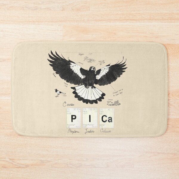 Item preview, noun Pica: Commonly known as the Magpie designed and sold by Shadowsantos.
