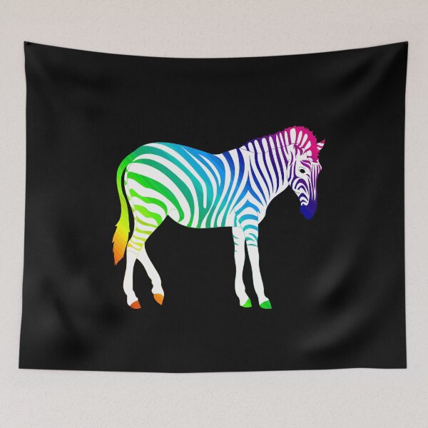 Item preview, Rainbow Zebra designed and sold by laugh-out-loud.