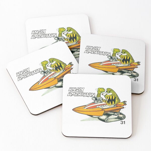 Item preview, Angry Amphibian #31 Mad Hot Rods, Allen's & Regina, New Zealand designed and sold by Retrostickersnz.