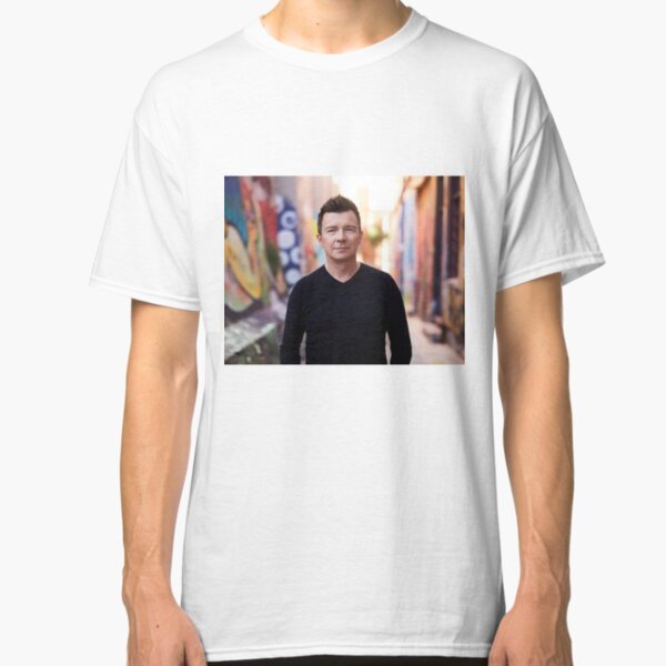 rick astley tee shirts