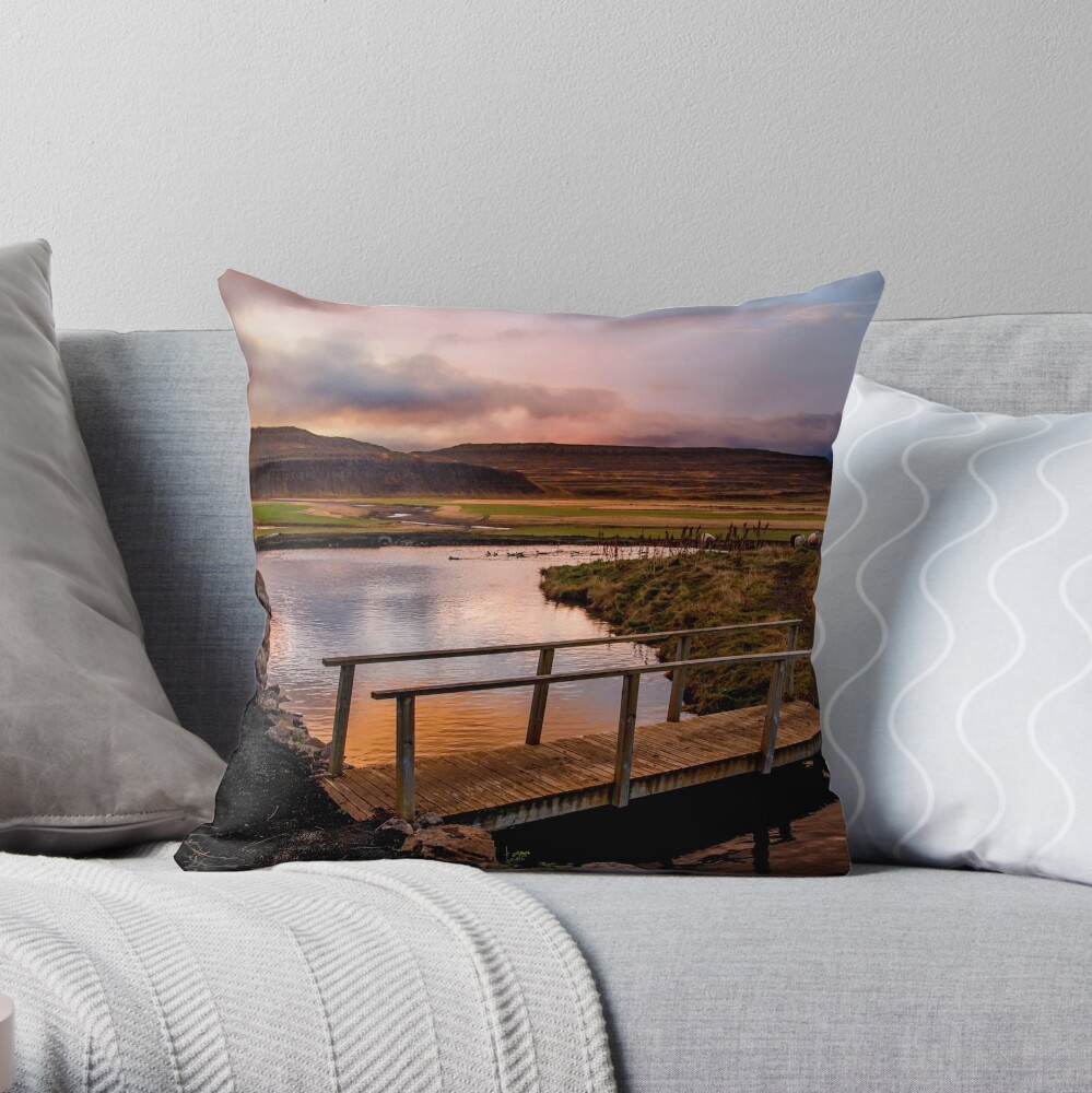 Parallel Marvel Throw Pillow