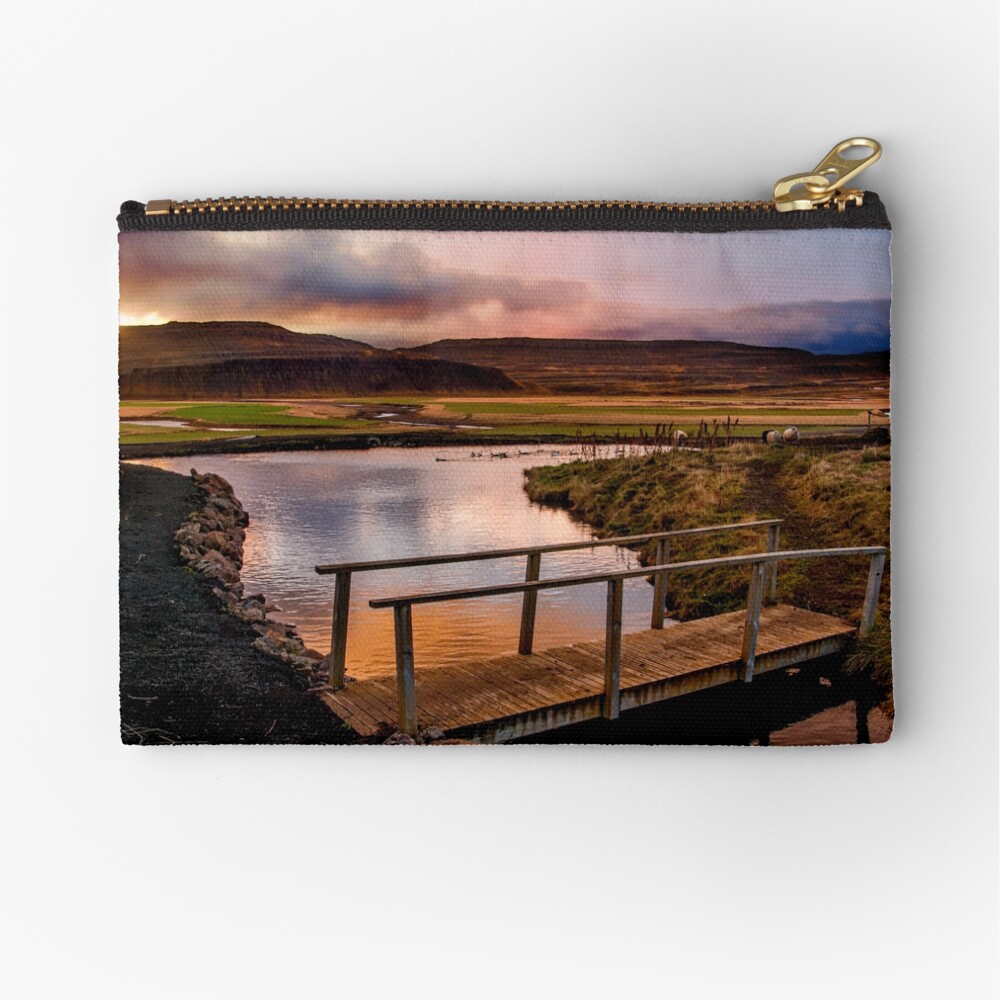 Parallel Marvel Zipper Pouch