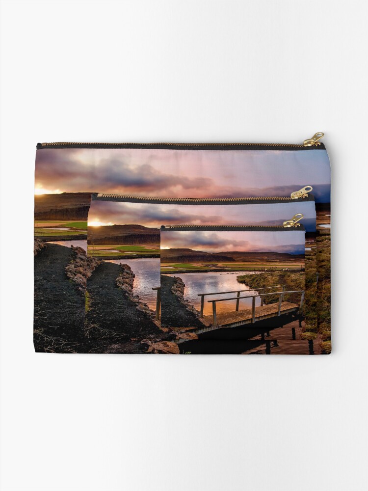Alternate view of Parallel Marvel Zipper Pouch
