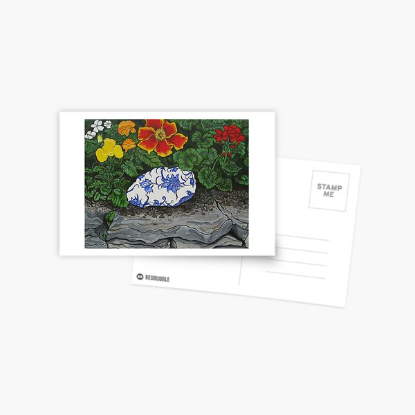 Anna’s Garden Egg Postcard