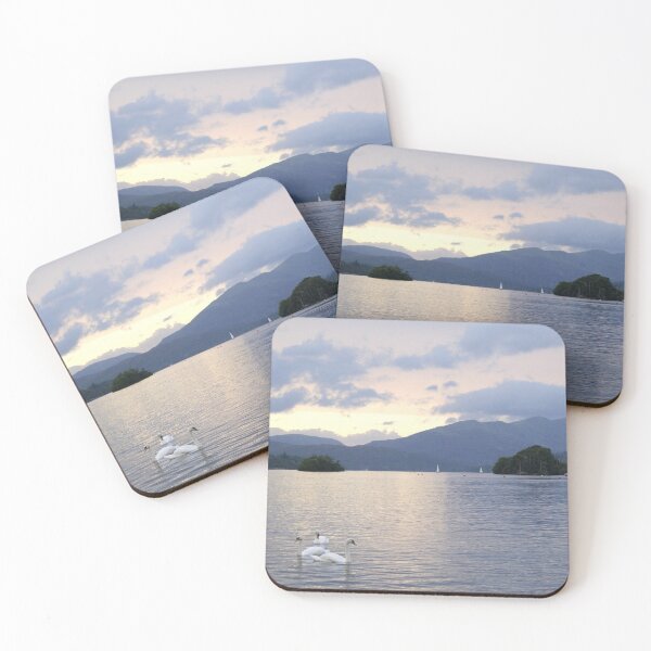 Item preview, Swans at Lake Windermere designed and sold by Sharon Hayward.